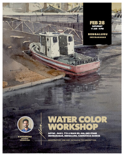 Watercolor Workshop by knhdas - in Indiranagar